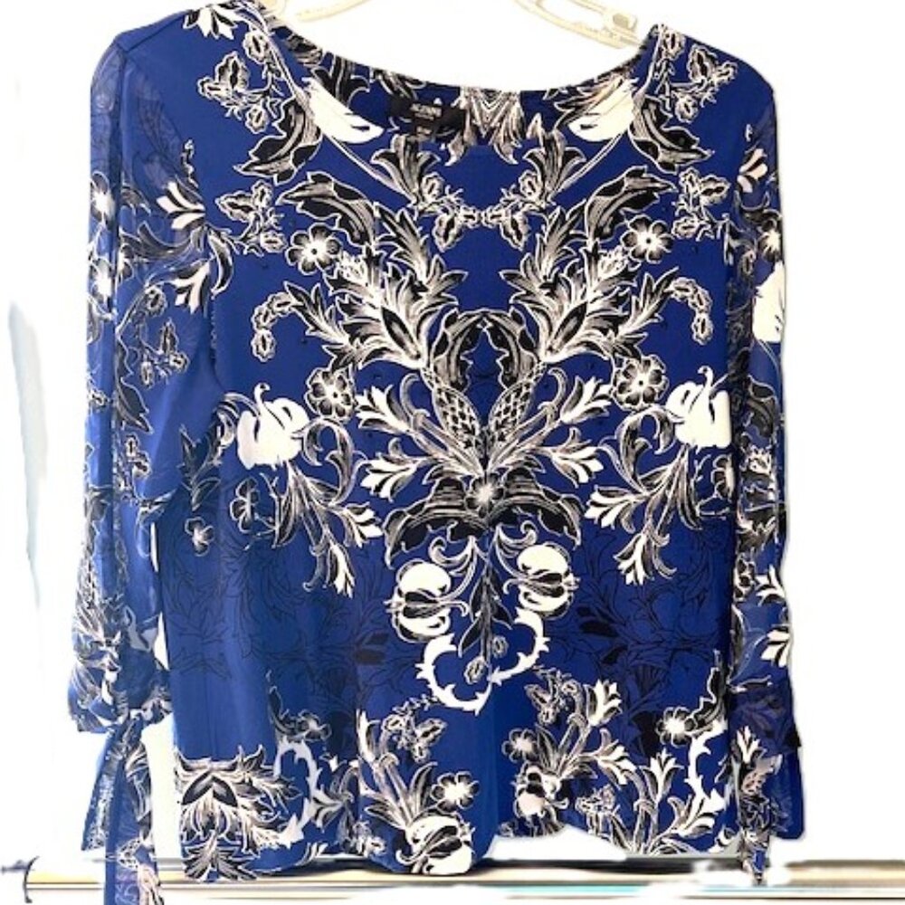 Alfani long sleeve blouse